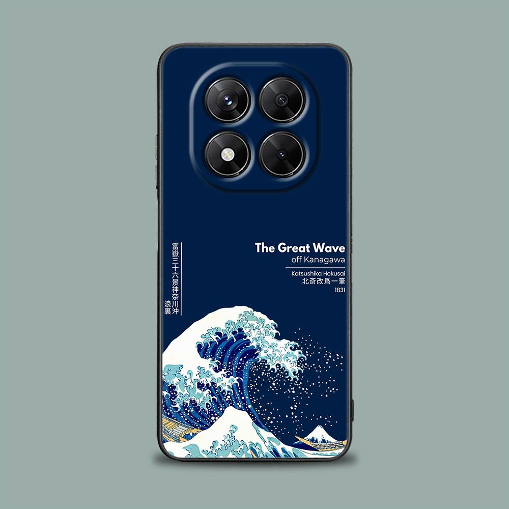 Phone Case for Xiaomi Redmi 15C 14C 12C 13C 4G Redmi Note 15 14 13 12 11 10 Pro Plus 12S Cover The Great Wave Katsushika Hokusai