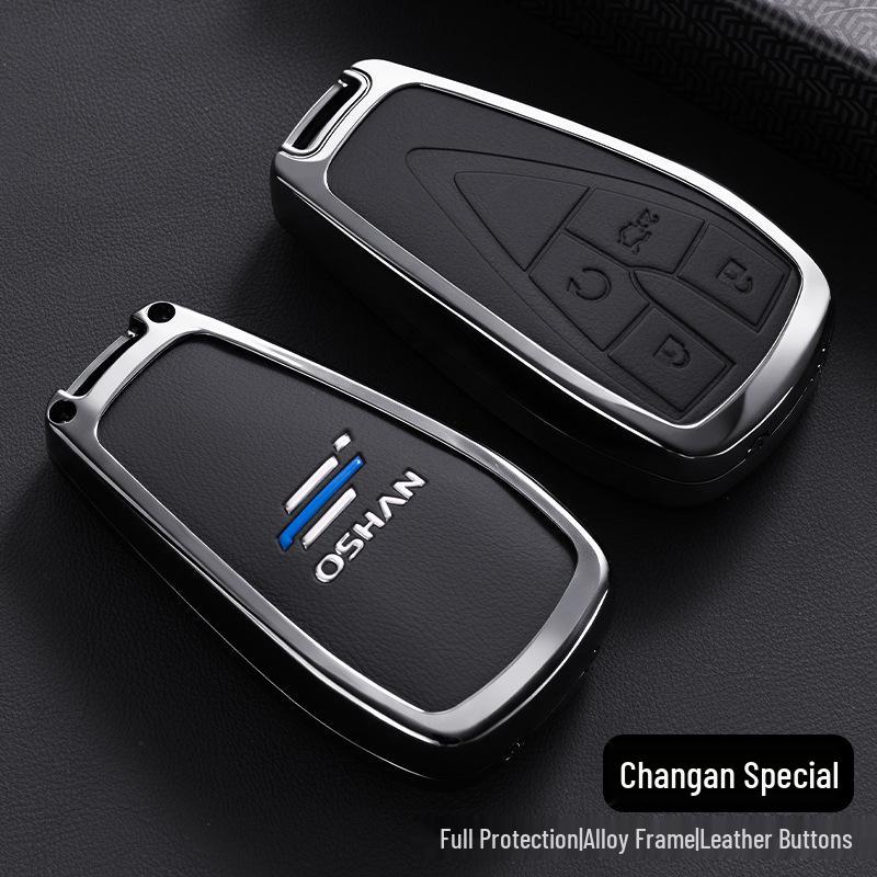 2024 Changan Oshan Car Key Case - Metal Full Coverage Shell for Z6, X5 Plus, X7 Models