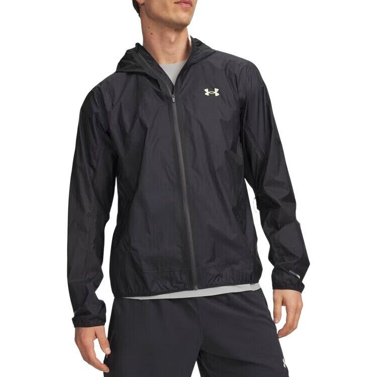 Under Armour Explor Trail Run Outdoor Sports Breathable Loose Long Sleeve Jacket Men jackets 6009554-016 S