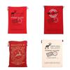 Large Merry Canvas Christmas Santa Sack Xmas Stocking Reindeer Gift Storage Bag
