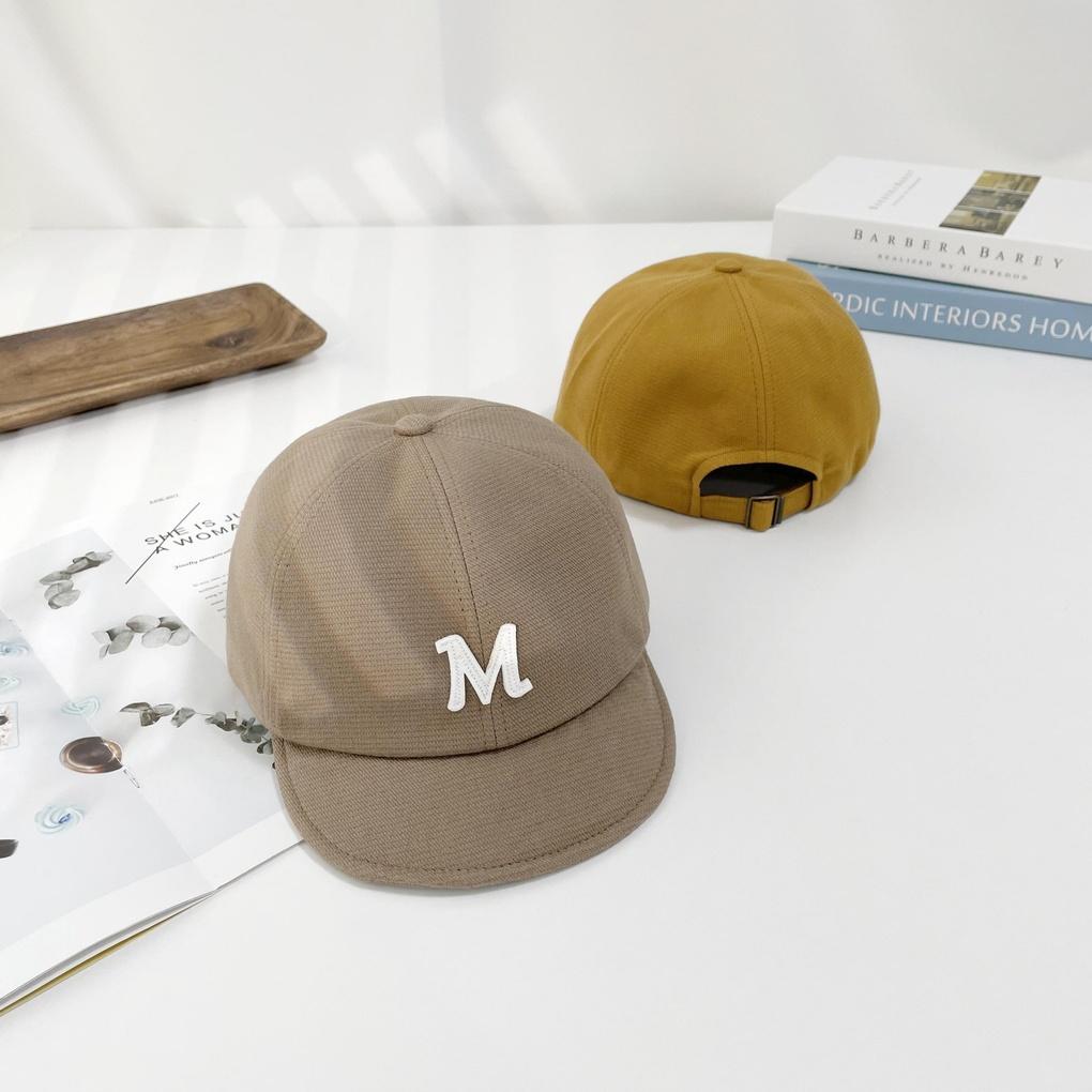 Unisex Basic Daily Baseball Cap M Short Brim Ball Cap