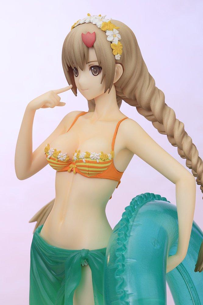 Shining Hearts Amir scale PVC painted finished -Swimsuit Ver.- (1/7 product)