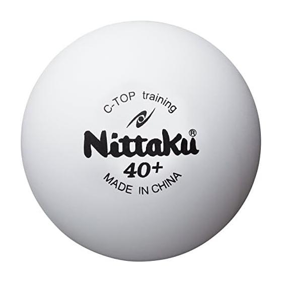 Nittaku Table Tennis Ball for Practice C Top Training Ball