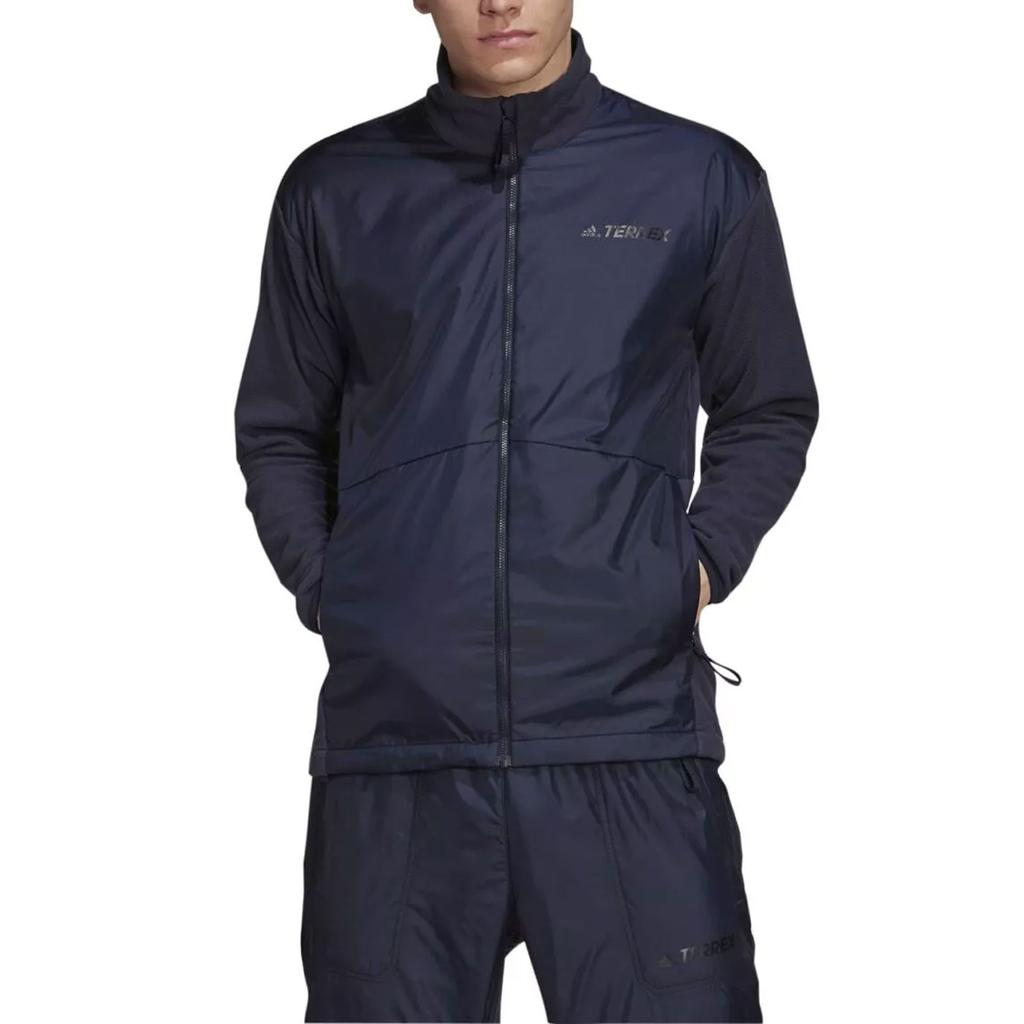 adidas Multi Winddichte Fleecejacke Herrenjacke Ozeanblau GU6502