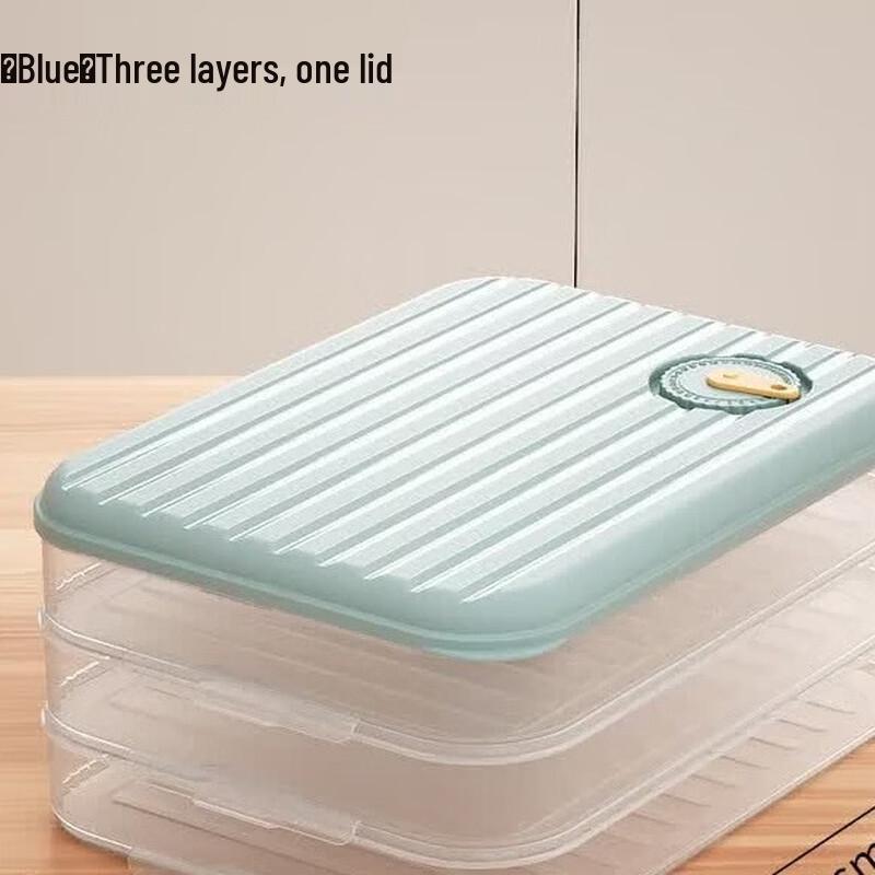 COOKER KING Multi-functional Stackable Dumpling Storage Box