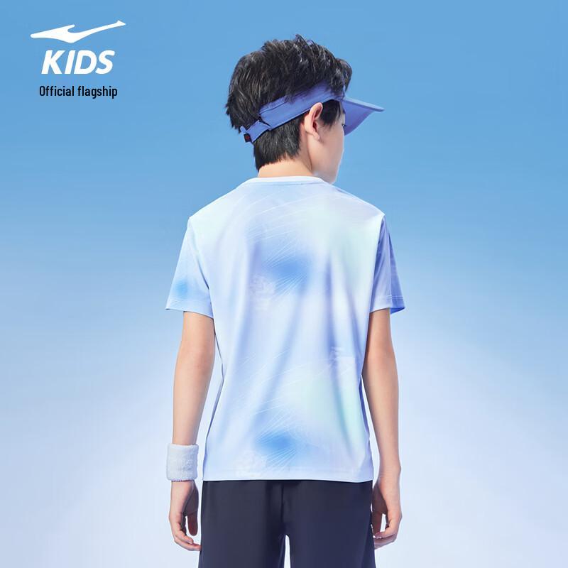 ERKE Kids' Quick-Dry Short Sleeve T-Shirt