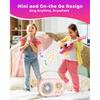 Mini Karaoke Machine with 2 Wireless Microphones,Portable Bluetooth Karaoke Machine for Kids Toys Gifts Boys Girls 3 4 5 6 7 8 9 10 11 12+ Years Old