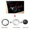 Rear Air Conditioning ac Temperature Adjustment Heat Control Switch AC Rotary Knob for BMW 5 6 7 Series F10 F06 F12 F07 F01 F02 6131 9393 931