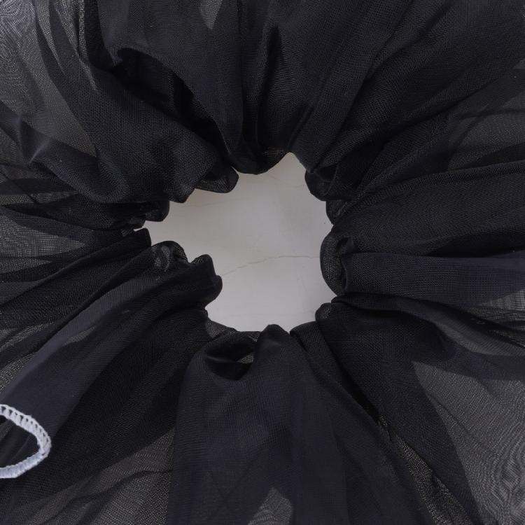 Lacy Hair Tie Elastic Scrunchies Ruched French Hair Rings for Elegant Updos Suitable for Long Hair