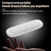 Under Pillow Bone Conduction Speaker Multifunction Stereo Deep Bass Bluetooth 5.3 Mini Speaker for Sleeping