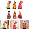 Geisha Kimono Figurine Folk Ethnic Ornament Collectible Craft Korean Hanbok Doll for Countertop Shop Gifts Home Use Birthday