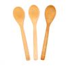 Wooden Round Bamboo Spoon Soup Tea Coffee Salt Spoon Jam Scoop Kitchen Tools