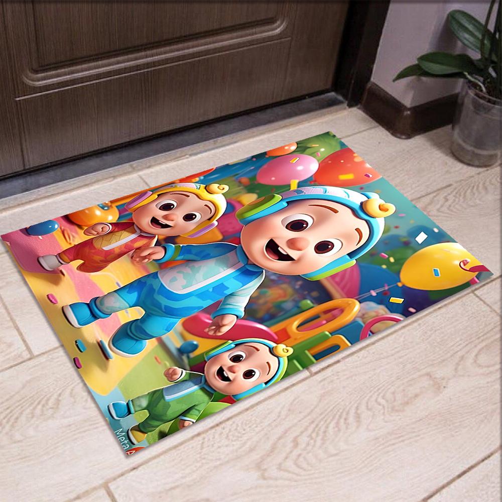 Cocomelon Printed Carpet Rug for Office Chair Living Room Bedroom Kitchen Room Decor Gifts