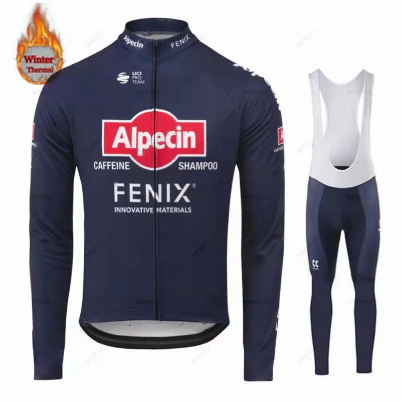 Mens Thermal Cycling Jersey Set Long