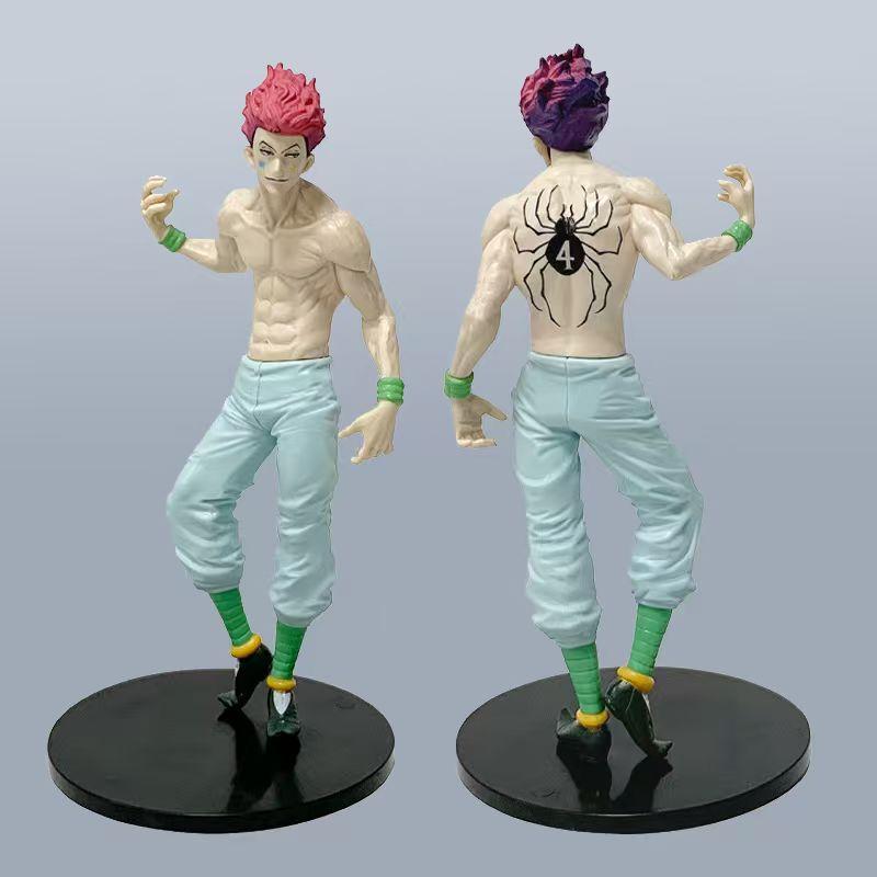 Hot Anime Hunter×Hunter Anime Figure Gon·Freecss Hisoka  Action Figure 19.5Cm Pvc Model Statue Ornaments Toy Gifts