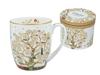 Kubek Ceramiczny Camio Klimt Drzewo Życia Białe Tło Prezent Carmani