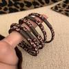 Korean Retro Leopard Print High Elasticity Hair Tie Band