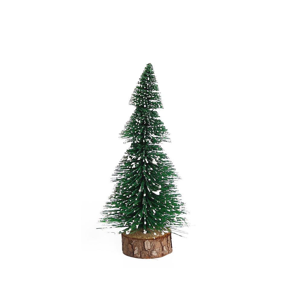 Small Christmas Silk Cedar Green Artificial Xmas Pine Tree  Party Favors