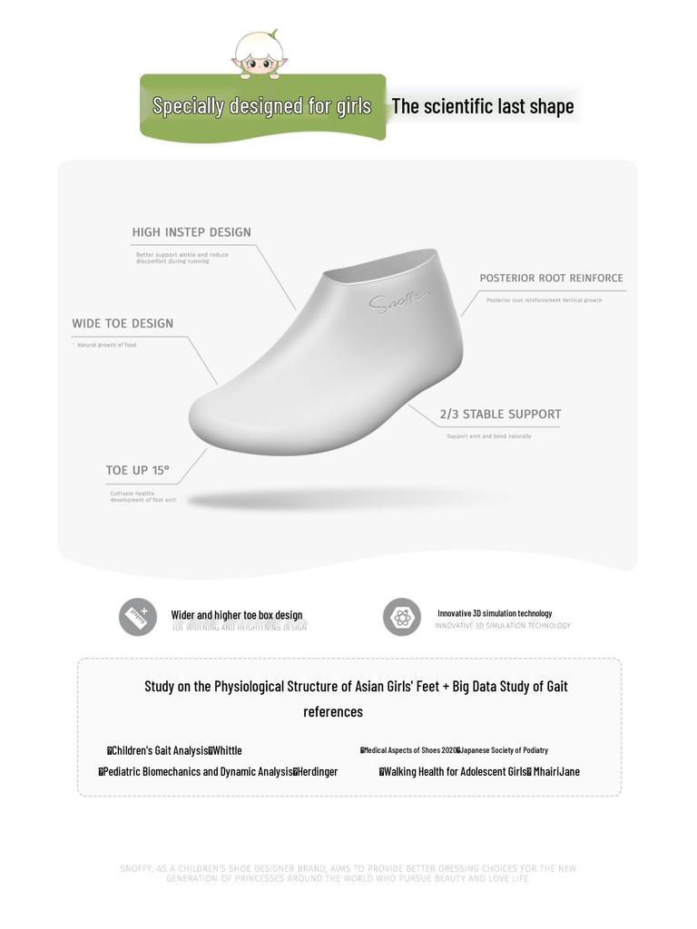 Snuffy Girls' New Year Red Princess Lolita Leather Shoes - Fashionable, Soft Sole for Spring/Autumn 2026