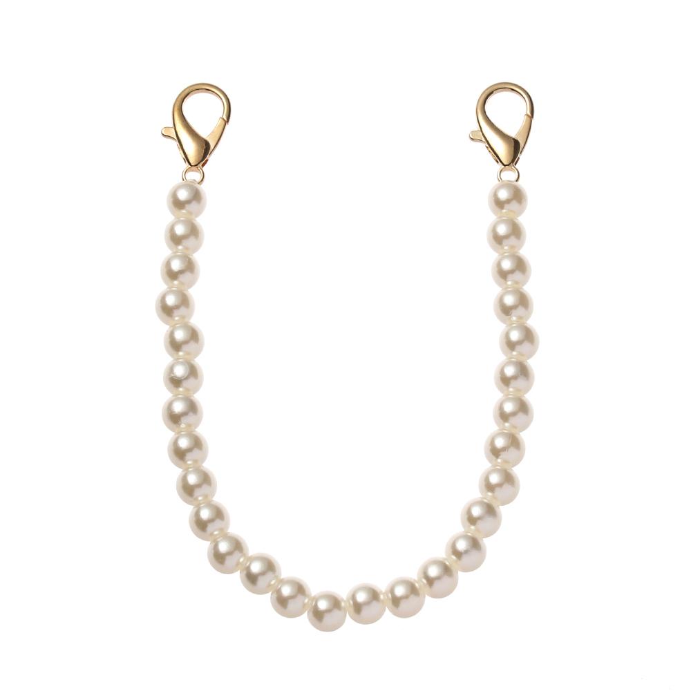 Fashion Shoulder Bag Straps Accessories Long Beaded Chain DIY purse Replacement Bags Handbag Handles Pearl Strap