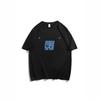 Pure Cotton Shoulder Short-sleeved T-shirt Women's American High Street Niche Design Sense Summer New Half-sleeved Loose Large-size Top