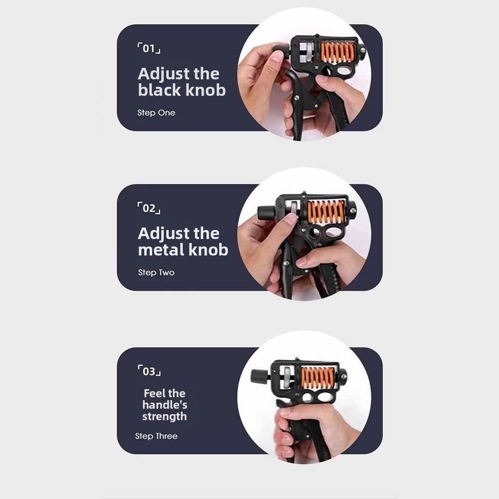 5-165kg Hand Grip Strength Trainer Finger Grip Trainer Men Women Wrist Gripper  Hand Recover Device