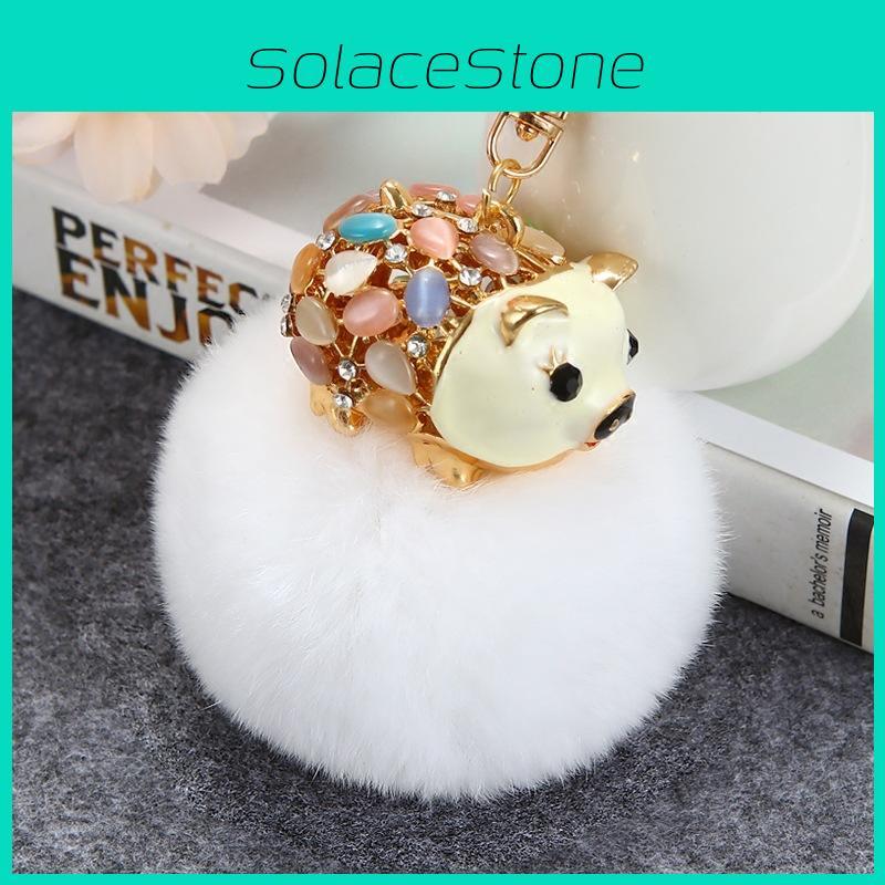 Uroczy breloczek do kluczy w stylu koreańskim z uroczą świnką, idealny na specjalne okazje