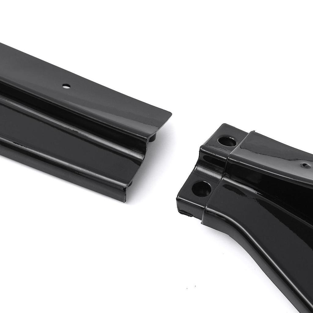 Front Lip Corner Splitter for 19-21 BMW 3 Series G20, Gloss Black Decorative Trim