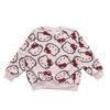 Sanrio Hello Kitty Print Sweatshirt for Pink Girls,