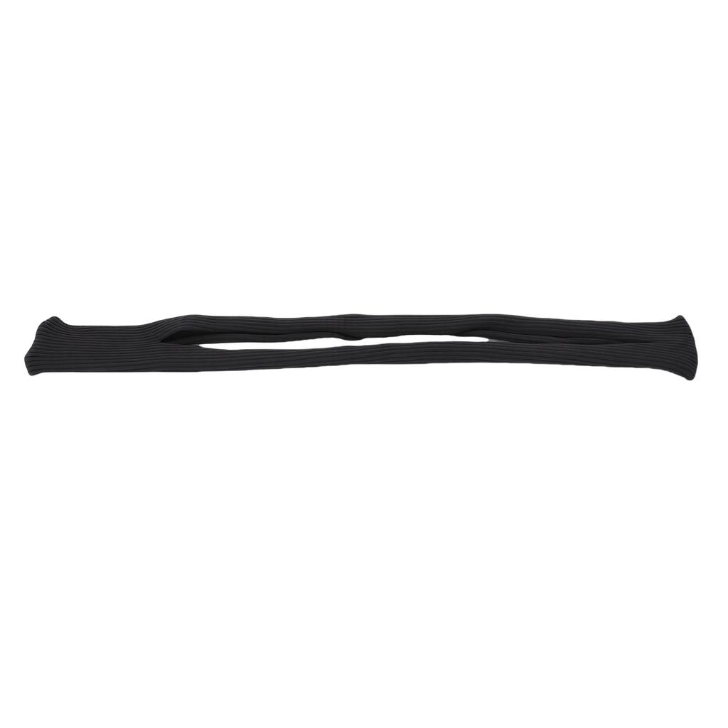Knitted Phone Bag 31.5 Inch Soft Stretch Trendy Lightweight Knitted Phone Pocket Pouch for Men Women Winter Black