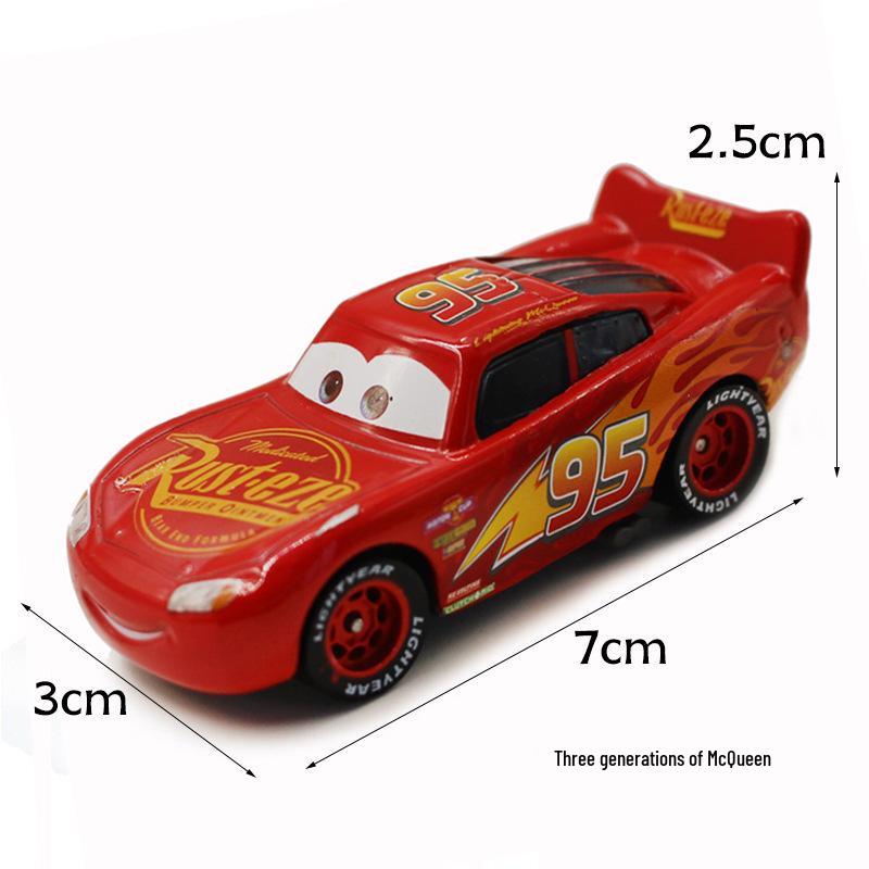 Lightning McQueen Alloy Toy Car Model - Generations 1, 2 & 3 Full Payment