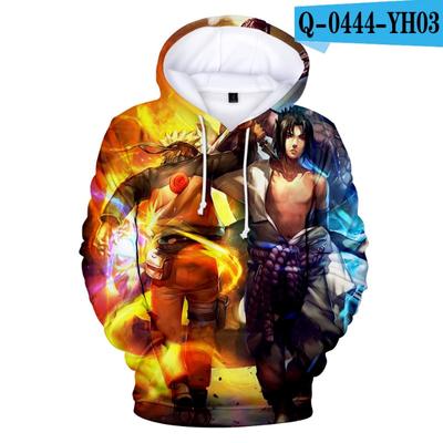 Naruto Sweatshirt Vierte Und Sechste Generation 2024 Japanischer 3D-Kapuzenpullover Für Männer Frauen Kinder