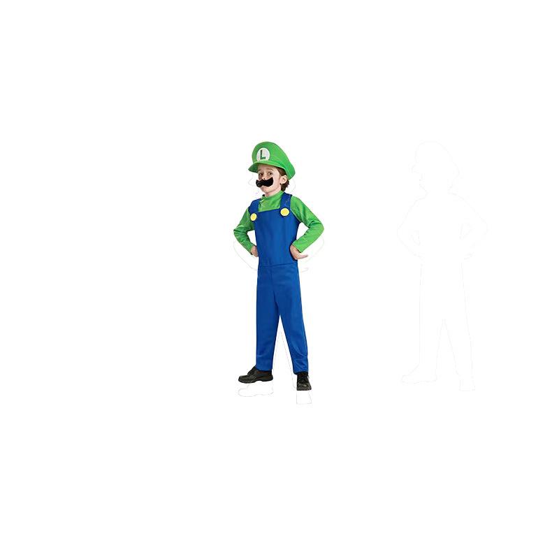 Halloween Mario Super Mary anime parent-child dance show anime clothes two-dimensional cos costumes
