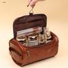 With Handle Cosmetic Storage Bag Waterproof Makeup Pouch Durable Men Toiletry Bag  Men