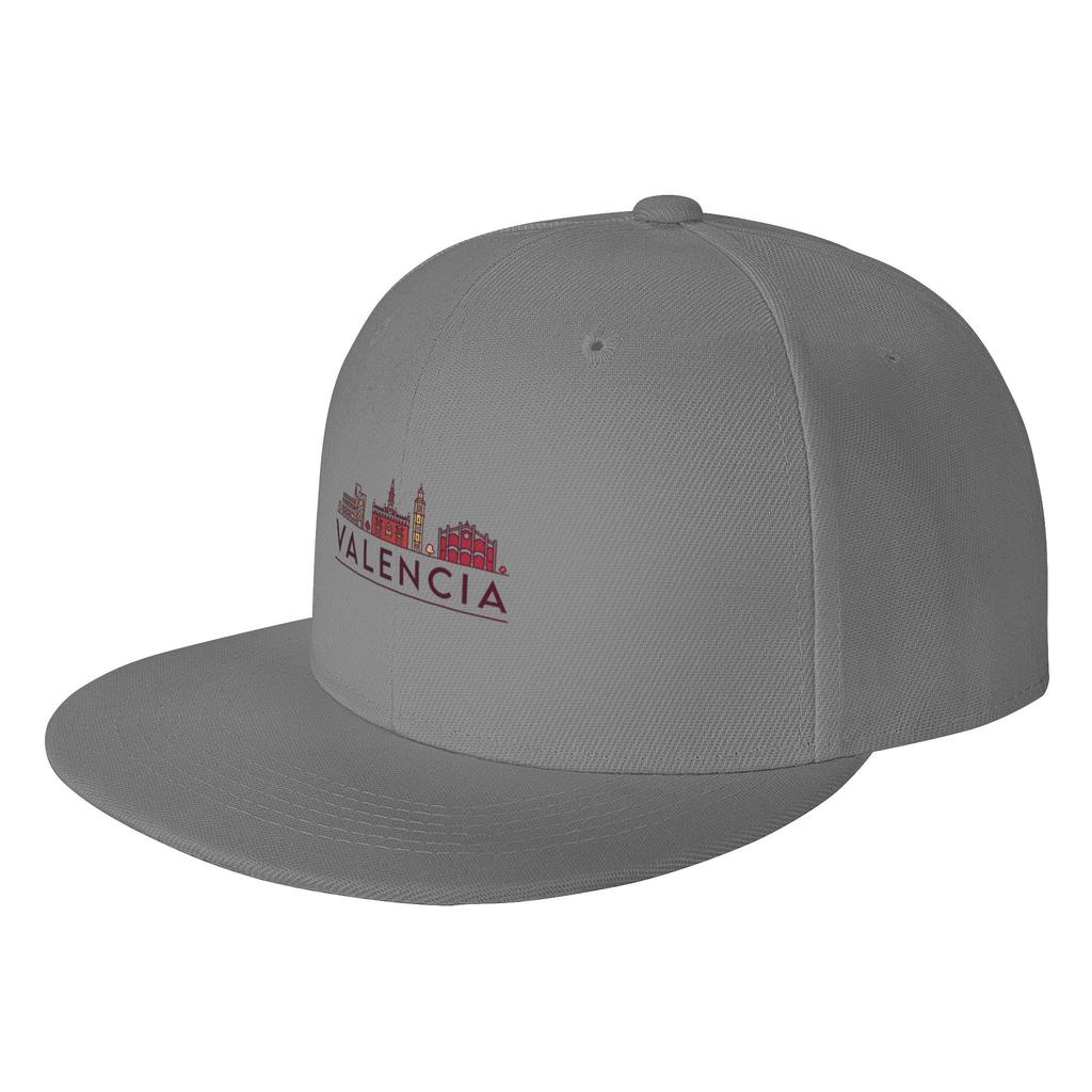 Fashion Valencia cityscape Flat Brim Sun Hat Holiday Trips Luxury Women Hat