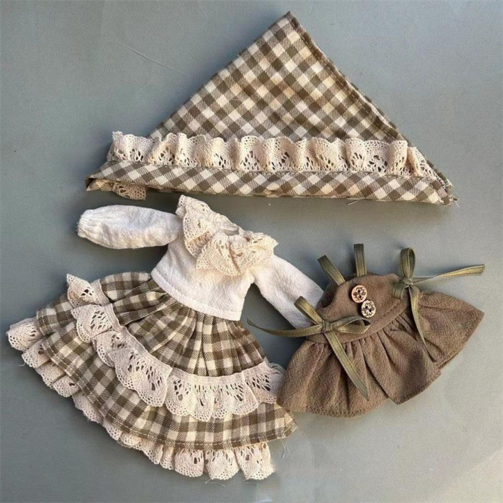 

Cute Mini Doll Skirt Clothes Set Retro Forest Dresses for ob22 ob24 azone Dolls for Blythe Dolls 4