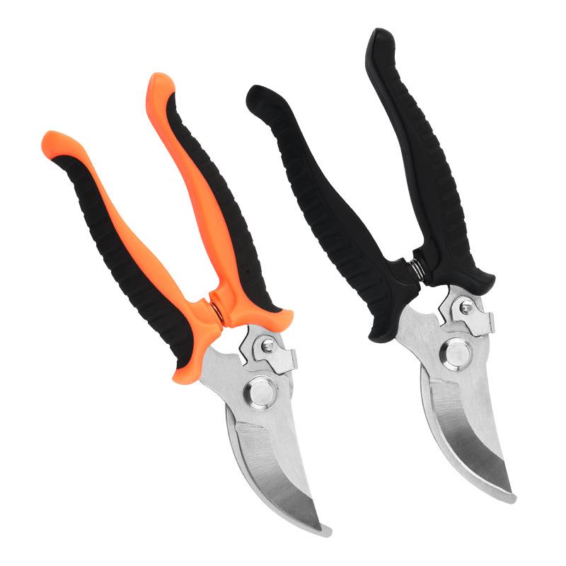 Stainless Steel Pruning Shears for Thick Branches, Floral Art, and Flowers