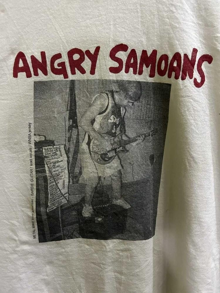ANGRY SAMOANS AMERICAN PUNK BAND Shirt Classic White Unisex S-5XL 1J0710 Unisex T-Shirt S