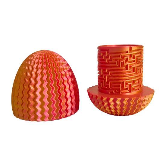 Yousheng 3D Printed Dragon Egg Toy Egg Shaped Maze Gift Box with Hidden Compartment Educational Stress Relief Puzzle Egg Birthdays Easter Present