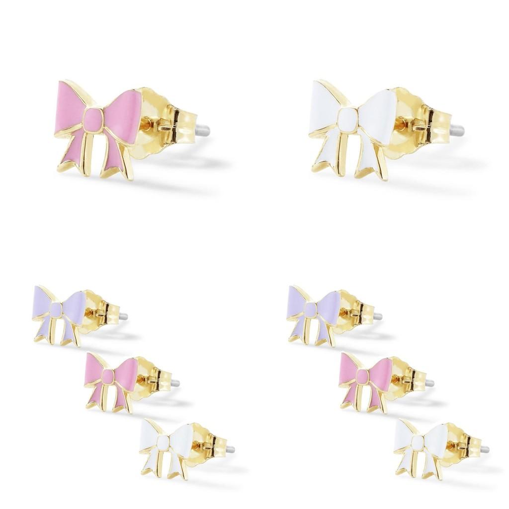 Classy Womens Alloy Earrings Set With Bowknot Design For Special Occasions