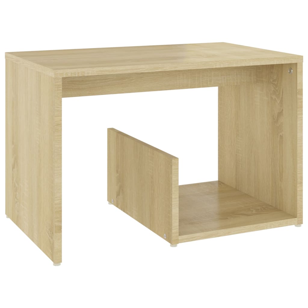 Vidaxl Stolik, Dąb Sonoma, 59X36X38 Cm, Materiał Drewnopochodny