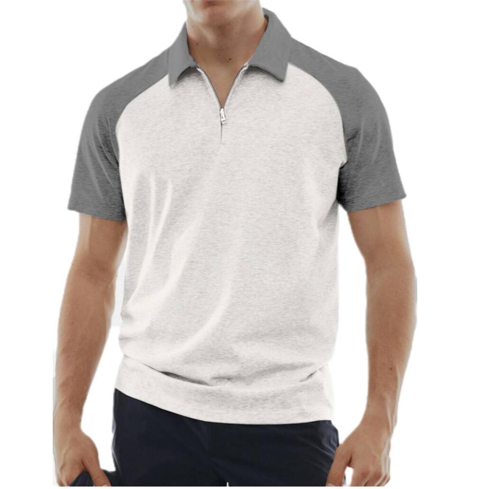 Мужская рубашка Суперлегкая повседневная мужская одежда с коротким рукавом L