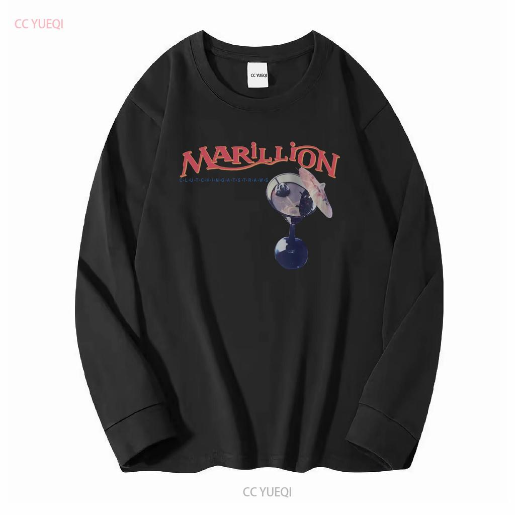 Remake 80s Marillion Britská rocková kapela 1987 Tričko S 4XL TE6756 vintage Vyprané Měkké Streetwear Pánské Neformální Unisex Pohodlné