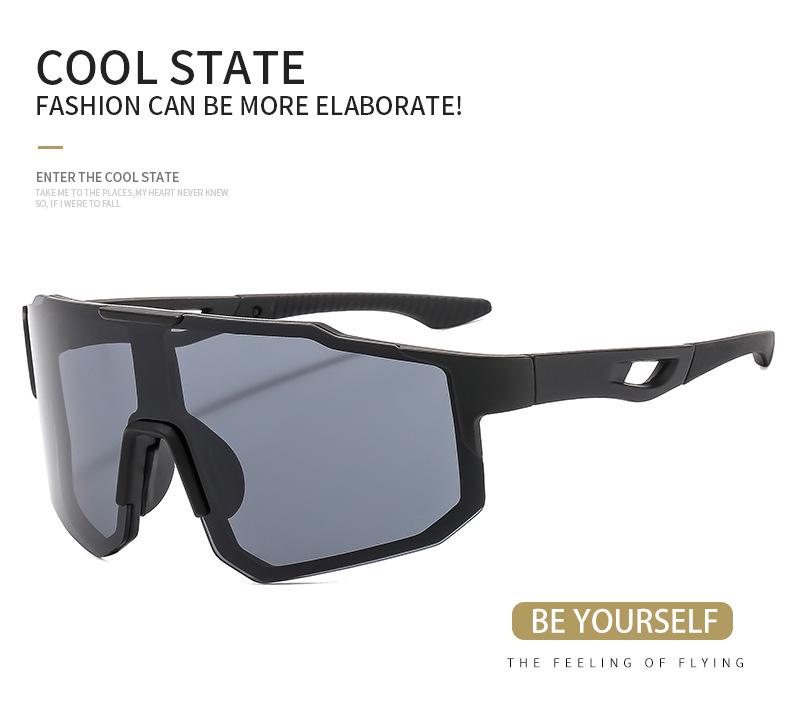 Unisex Cross-Border Cycling Sunglasses: Vibrant Sports Eyewear for Men and Women