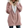 Cozy Hoodie Jacket Hooded Women Plush New Autumn Winter Cardigan Zipper