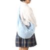 Pet Shoulder Bag Polyester Handsfree Soft Strap Dog Sling Carrier Bag with Safety Hook for Outdoor