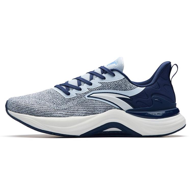 

Anta 2.5 Cushioning Slip Resistant Abrasion Resistant Low top Running Shoes Men s Blue Gray 112235582-12 40
