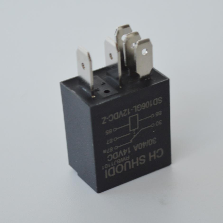 Car Relay DC12V 40A Rated Current SPDT 4 or 5 Pins Car Automotive Alarm Relay 40 Amp for Vehicle