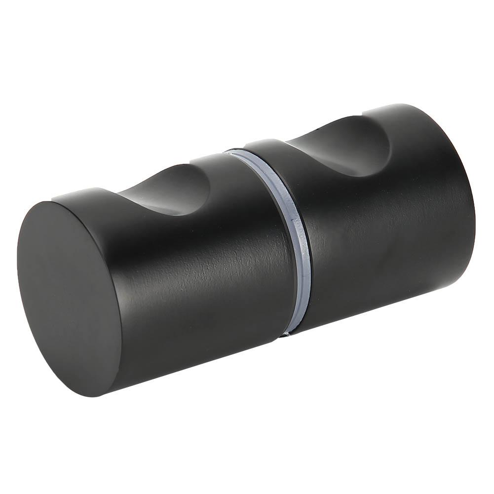 Stainless Steel Glass Door Handle Single Hole Door Pull for Shower Room Cabinet Furniture Aceesories