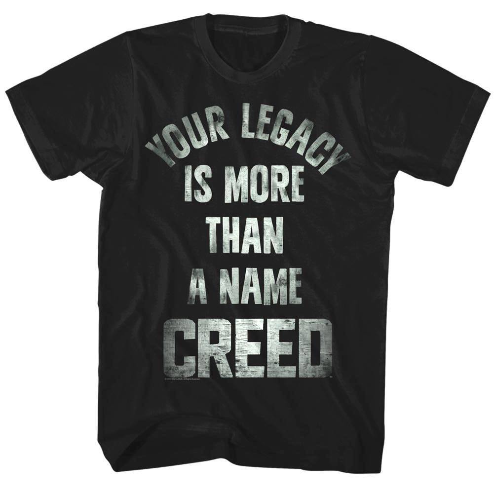 Creed Your Legacy is More Than a Name Men T Shirt L